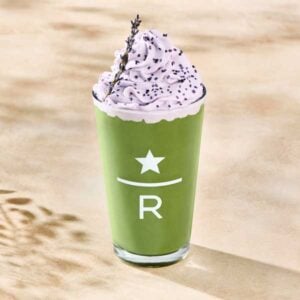 Starbucks Reserve Lavender Matcha Malt