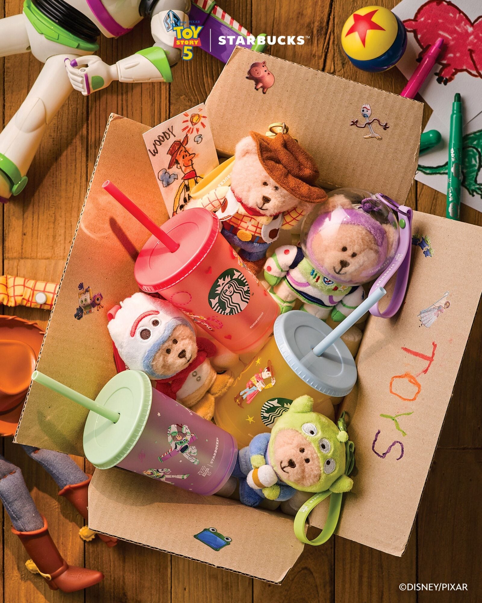 Starbucks Korea Celebrates Play with Toy Story Collaboration