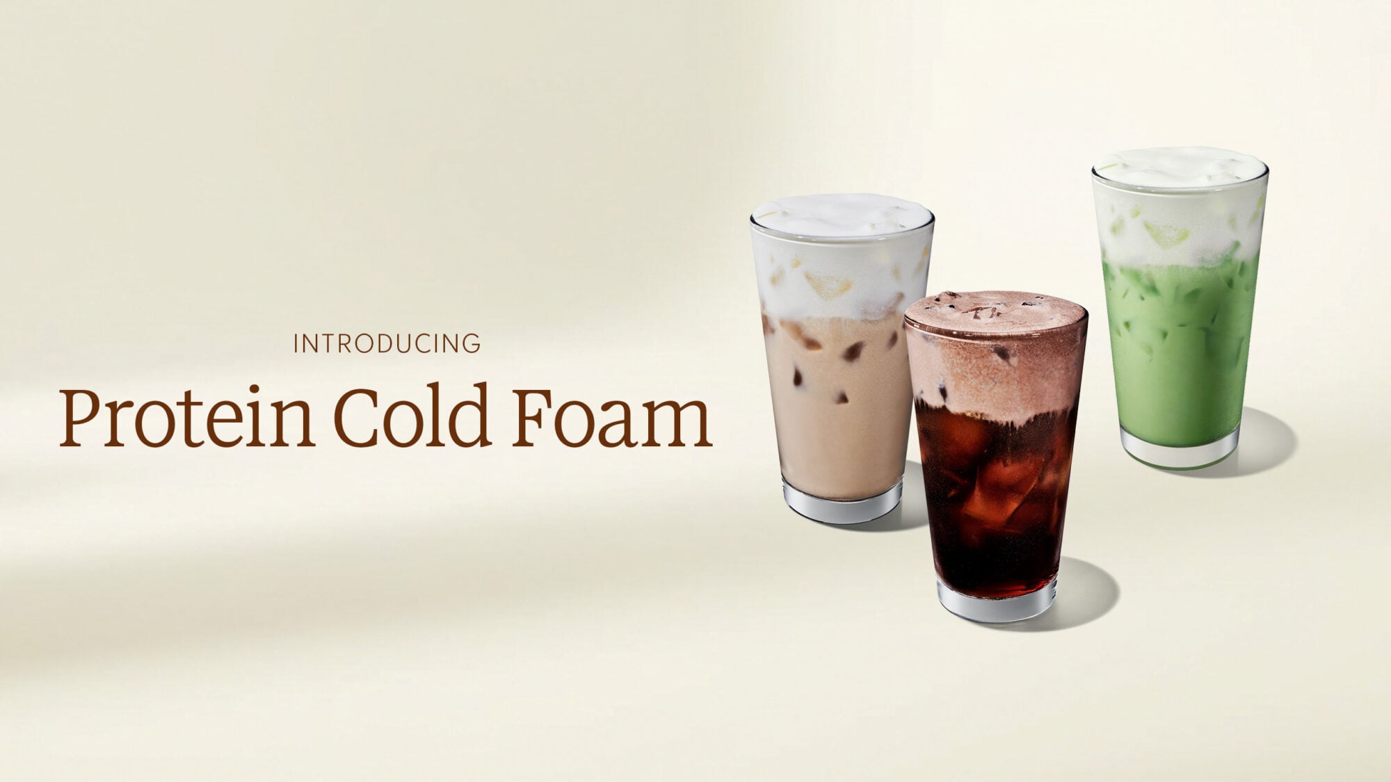 Starbucks Introduces Protein Cold Foam in Asia Pacific : Starbucks