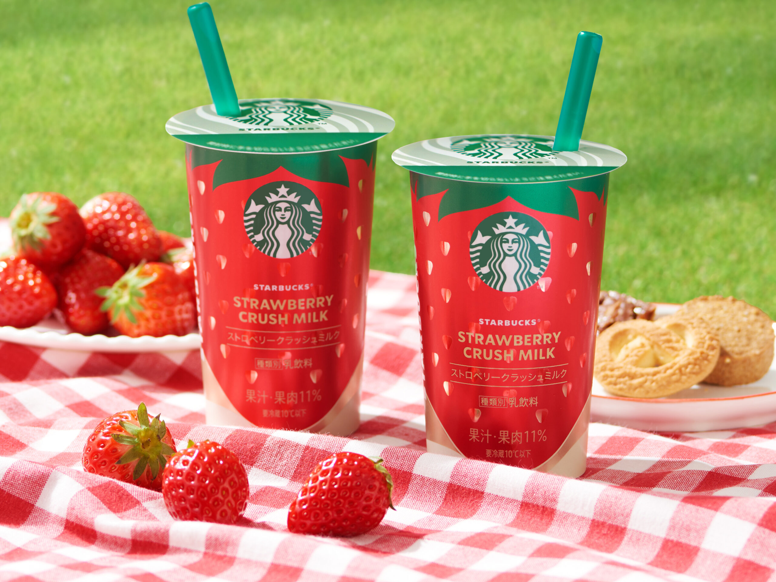 スターバックス®チルドカップ「ストロベリークラッシュミルク」5月19日 